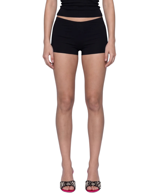 Black Micro Shorts